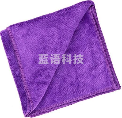 冰禹BYyc-147 洗车清洁抹布 超细纤维吸水毛巾35*75 紫色5条(大号)