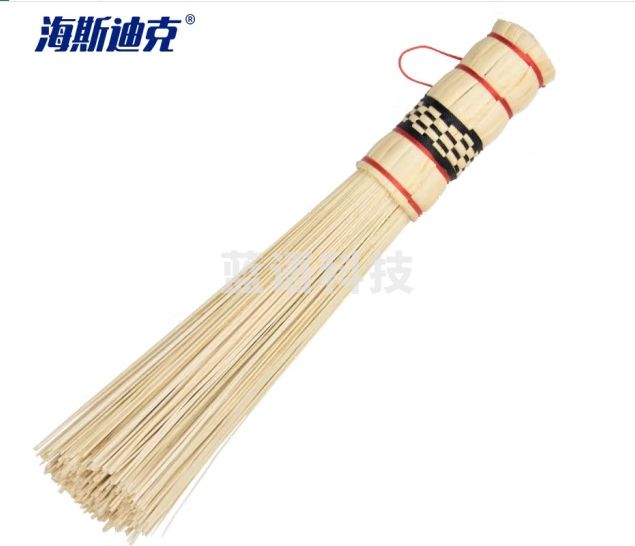 海斯迪克 HKQS-195 清洁刷手工刷把 手工艺锅刷软刷 金丝苗硬刷