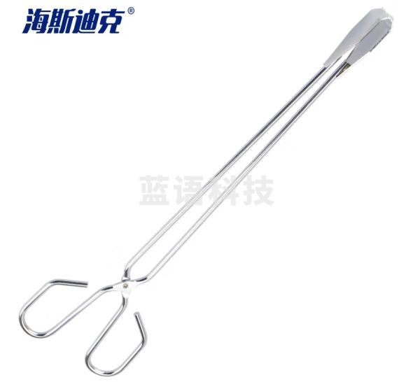 海斯迪克 HKQJ07 不锈钢色垃圾夹 夹拾物器 取物器食物夹 80cm