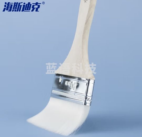 海斯迪克 HK-133 水性毛刷 水性漆专用刷 调料刷 除尘细毛刷 木柄白毛3寸【5把】