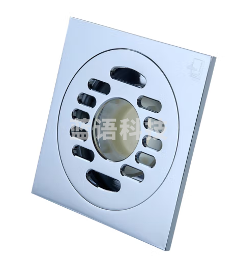 潜水艇（Submarine）TF40-10X 洗衣机多用超薄四防地漏 铜镀铬镜面移位地漏40管径