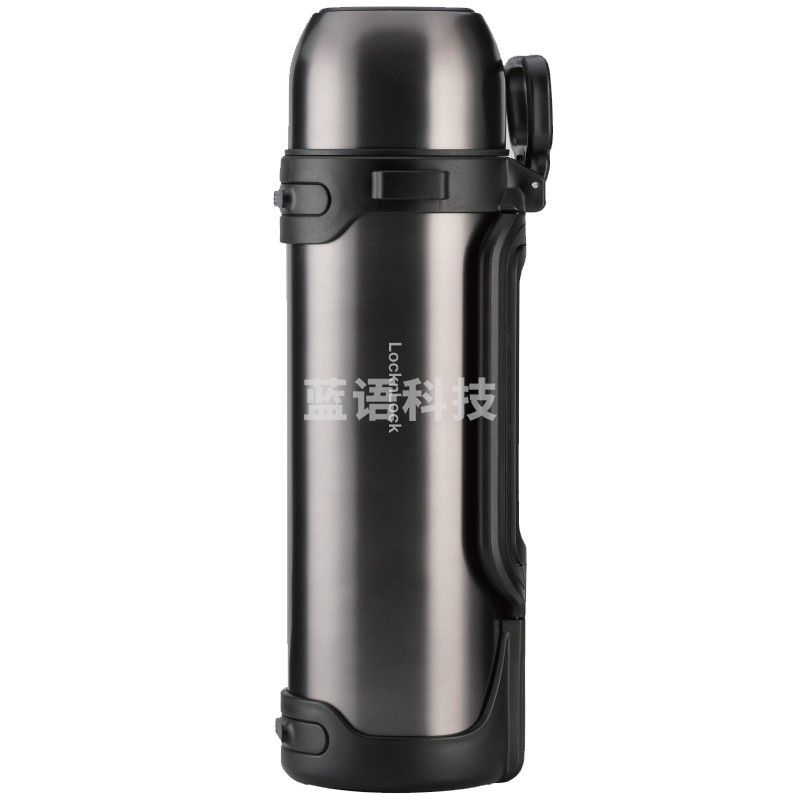 乐扣乐扣（LOCK&LOCK）手提保温壶户外不锈钢家用便携车载式保温瓶暖壶大容量2.2L灰色LHC1479DGRY