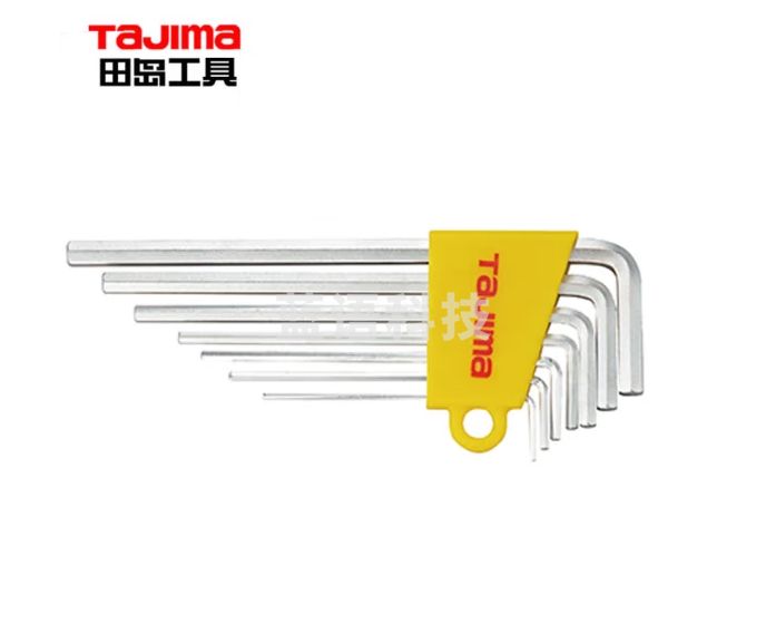 田岛（TAJIMA）平头内六角扳手标准7件套装 1304-0525
