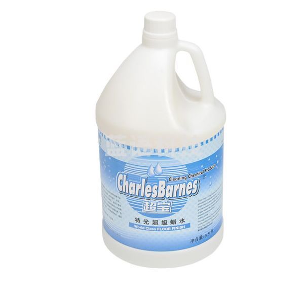 超宝蜡水免抛面蜡DFF001上光液体防滑增亮保护地面大理石花岗实木复合水磨石高速抛光3.8升每桶