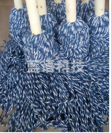 墩布 棉线拖把 传统老式花棉线墩布 清洁墩布 拖布 (10个/捆)