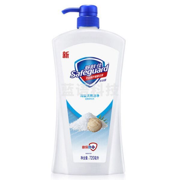 舒肤佳海盐天然洁净沐浴露 720ml
