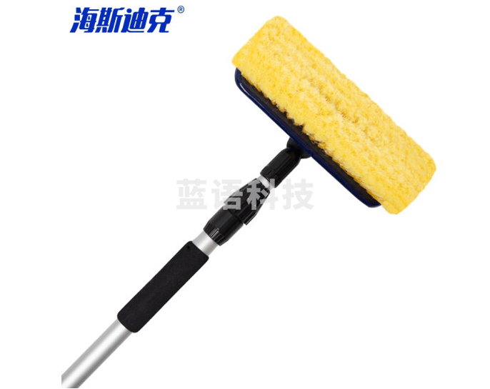 海斯迪克 HK-7004 长柄伸缩通水洗车刷 清洁玻璃工具.