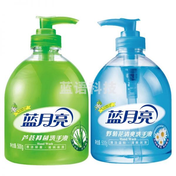 蓝月亮 500g芦荟洗手液+500g野菊花洗手液 芦荟野菊花洗手液套装