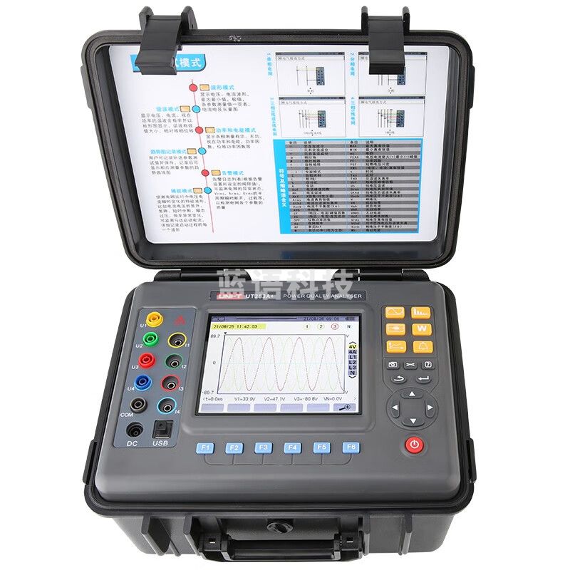 优利德（UNI-T）UT283A+ 电能质量分析仪工业级高精度三相直流电流测试表