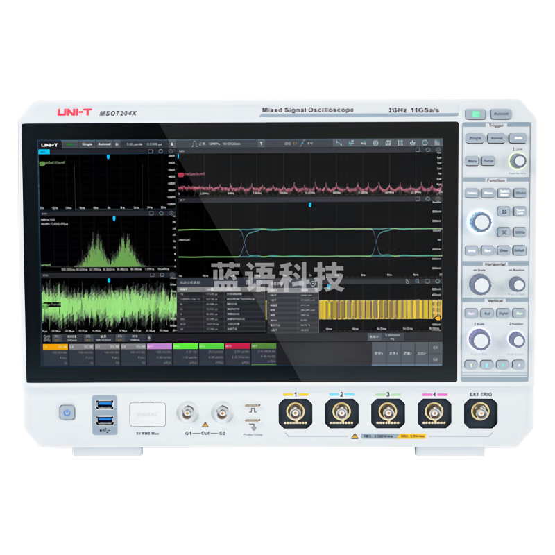 优利德（UNI-T）混合信号示波器 信号发生器频谱分析仪数字电压表频率计 MSO7204X