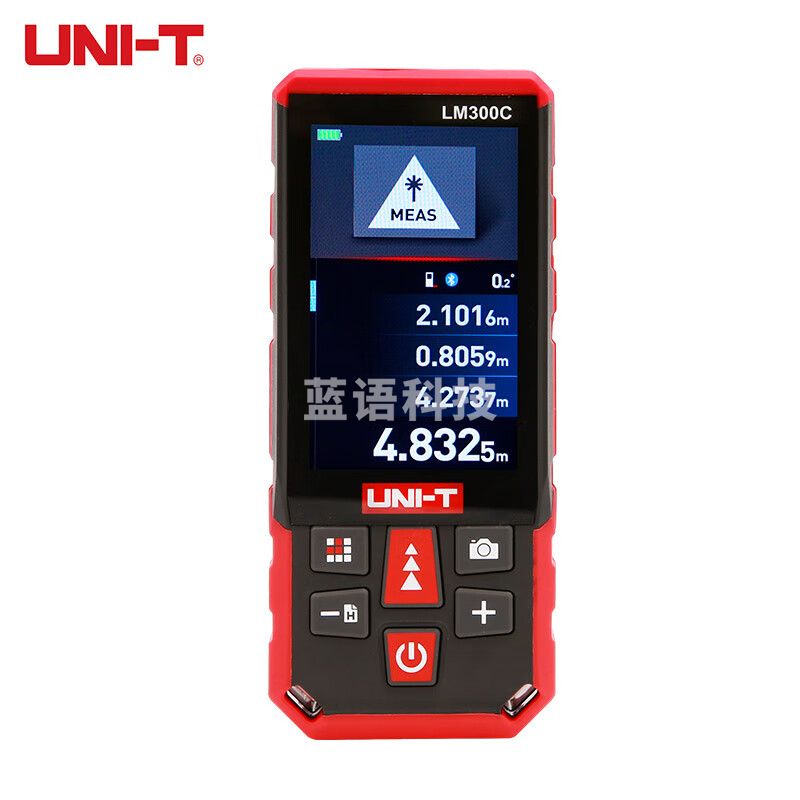优利德（UNI-T）LM300C 激光测距仪 蓝牙款手持式室外高精度红外线量房仪电子尺