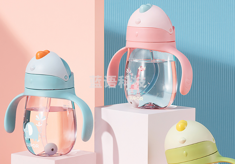 苏泊尔babycar学饮杯儿童吸管水杯宝宝婴幼儿训练学习喝水杯防呛吸管杯重力球吸嘴杯幼儿园卡通水杯子 210ml Tritan 珍妮象KC21EV10