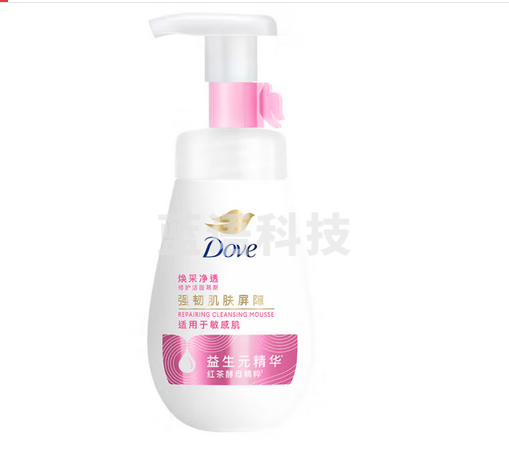 多芬（Dove） 温和修护 慕斯洁面泡泡 160ml 敏感肌适用