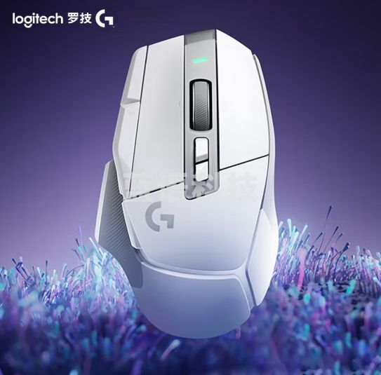 罗技（G）G502 X LIGHTSPEED无线游戏鼠标 g502进阶无线版 全新光学-机械混合微动 HERO引擎 电竞鼠标 白色