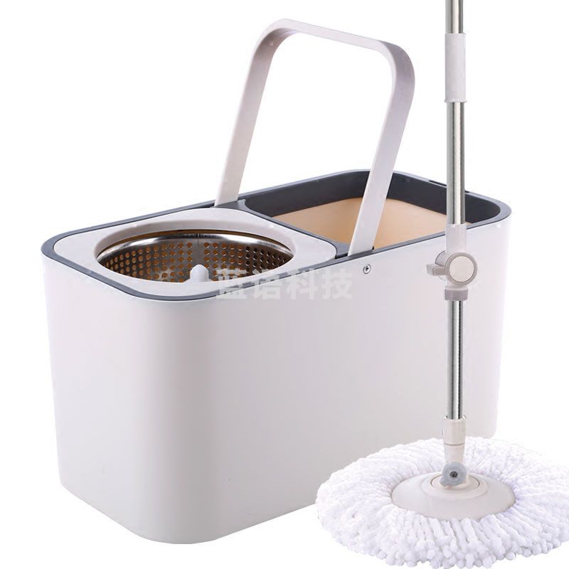 大卫 D9 1杆2头 双驱动旋转拖把桶 免手洗拖布干湿两用