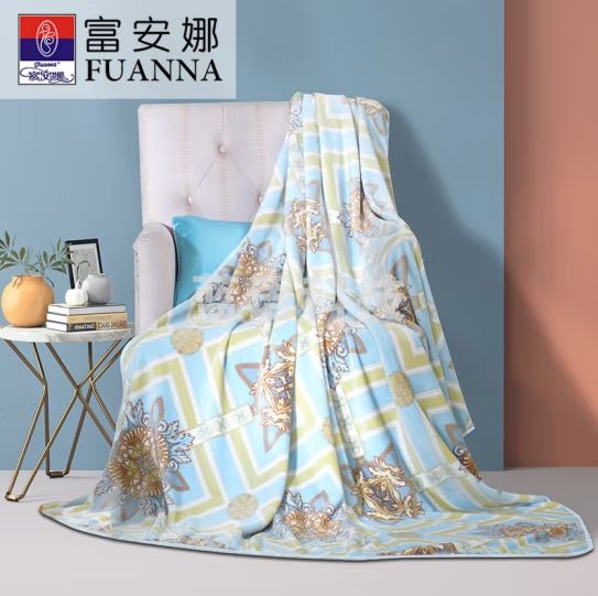 富安娜【天津】t单层法兰绒毯/伊斯菲尔【150*200cm】