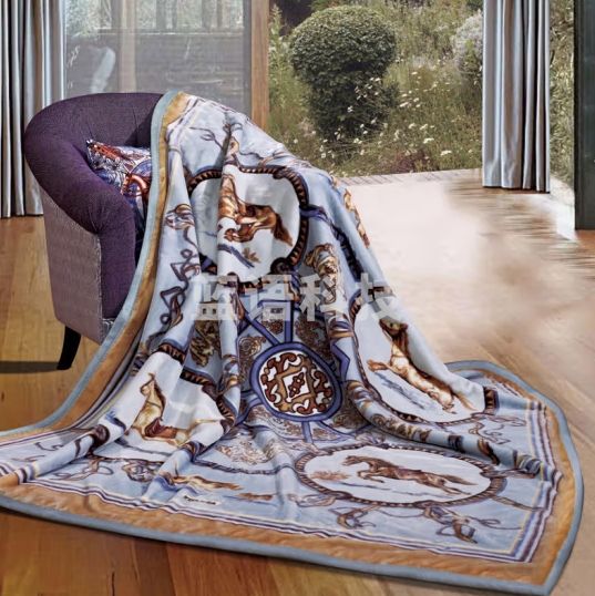 富安娜【天津】t单层舒柔毯/汉诺威【180*200cm】