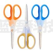 晨光（M&G）3D防粘剪刀 学生办公剪刀ASS91415 蓝黄橘颜色随机 一包12个装