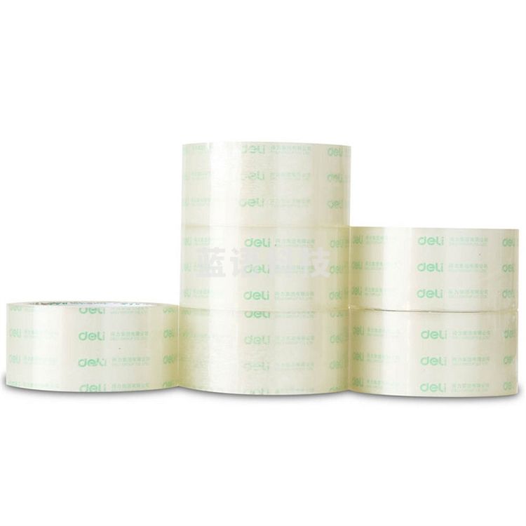 得力 30213 普透封箱胶带 48mmｘ100y 6卷/筒 （单位：筒）