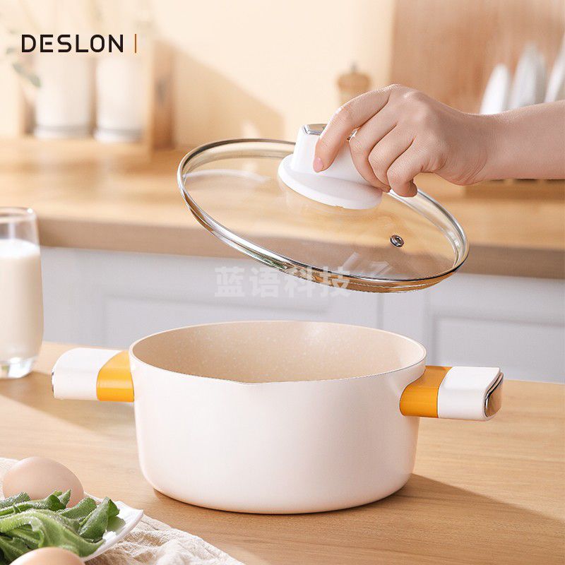 德世朗（DESLON） 银月麦饭石不粘汤锅 DFS-T952 个