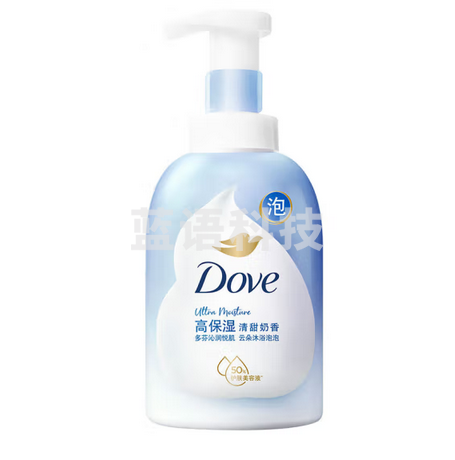 多芬深层营润沐浴泡泡400ml 温和氨基酸 肌肤水嫩透亮(包装随机发货）