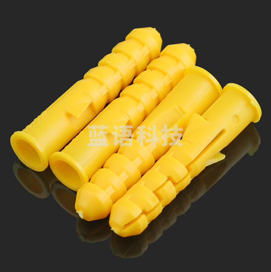 塑料膨胀管 膨胀管  胶粒膨胀螺丝胶塞  适用M4*20螺钉 单位：个
