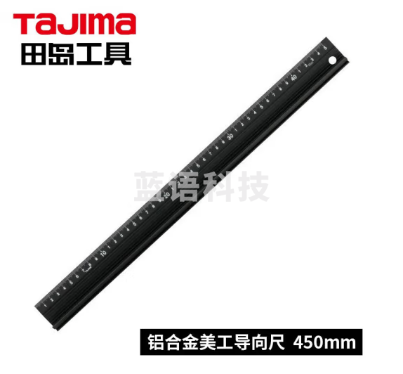 TAJIMA 田岛铝合金直尺美工尺CTG-SL数值精准 便携 不易变形 600mm 1110-1760 公尺