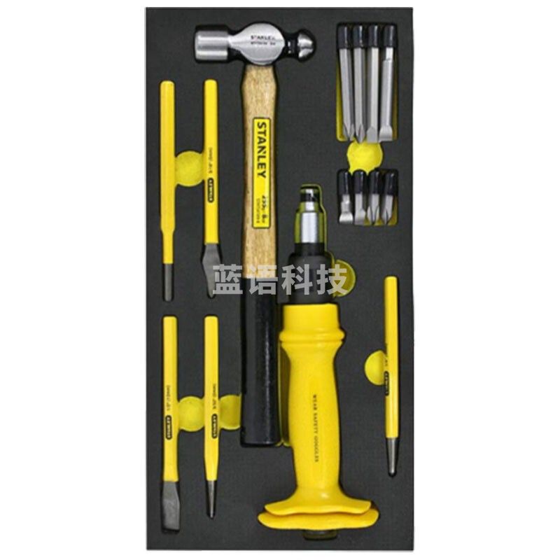 史丹利(Stanley) 90-042-23 EVA工具托组套-15件冲击螺丝刀系列