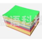 易利丰(elifo)贴纸不干胶标签纸a4不干胶打印纸可粘贴10色混装背胶纸彩色哑麻面50张