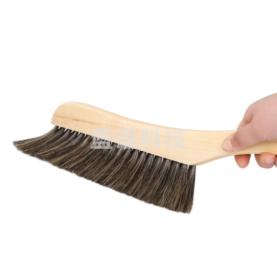 大号软毛木柄扫床刷子家用床刷除尘刷卧室去灰笤帚除尘防静电刷子
