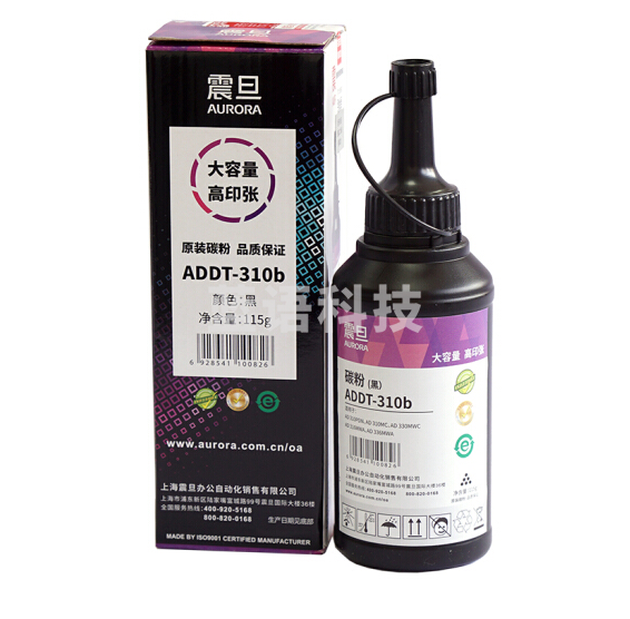 震旦（AURORA）ADDT-310b瓶装粉(适用AD310PDN/MC/AD316MWA/336MWA/AD330MWC系列机型）约3000页