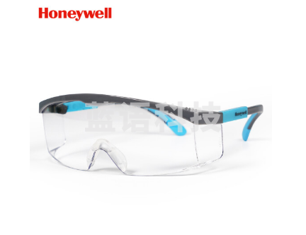 霍尼韦尔（Honeywell）护目镜120300 S200G静谧蓝 透明镜片 男女防风 防沙 防尘 防雾眼镜