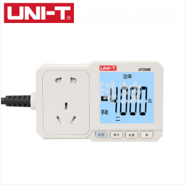 优利德 大电量功率计量插座UT230E