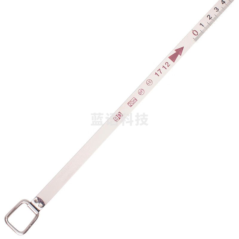 得力(deli)20米盘式钢卷尺长钢卷尺大量程工程测量尺20mx10mm DL9220