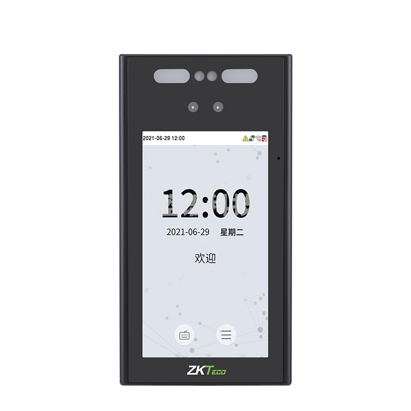 ZKTeco\熵基科技 xface700动态人脸秒识别 口罩识别 WIFI传输 考勤门禁一体机