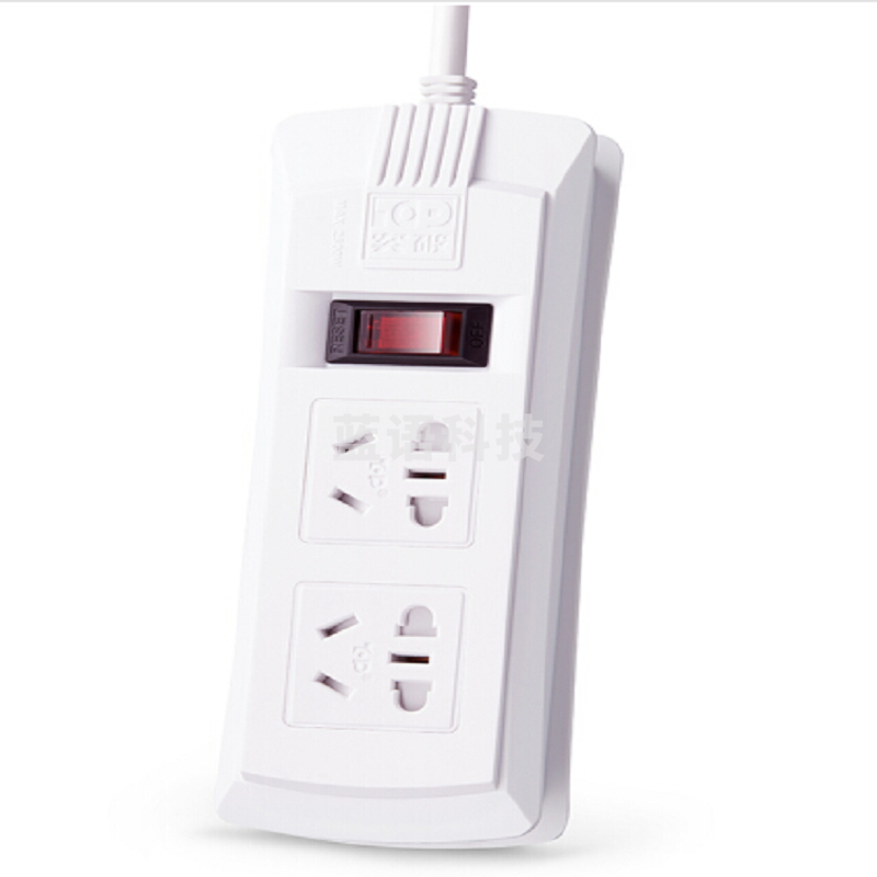 突破 /TOP D1K2 (1m8) 一控二位 防过载 新国标插座1.8米