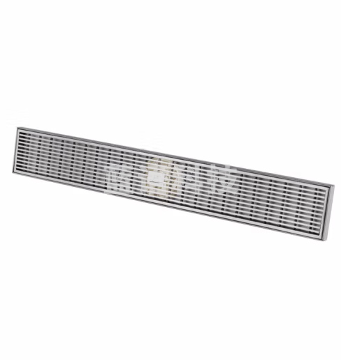 潜水艇（Submarine）甲600不锈钢拉丝防臭地漏60厘米长条大排量淋浴四防地漏50管径