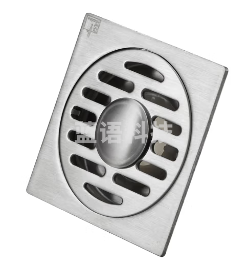 潜水艇（Submarine）GF40-10BX不锈钢拉丝防臭地漏 洗衣机两用四防地漏40管径移位地漏