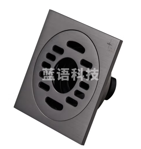 潜水艇（Submarine）MTF40-10X黄铜镀镍枪灰色防臭地漏两用洗衣机40管径移位地漏