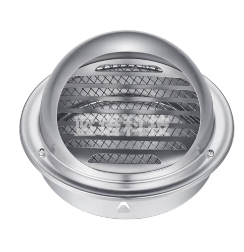 潜水艇（Submarine）GFM160加厚防风帽外墙出风口304不锈钢防雨罩烟道排风口网罩160