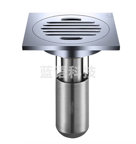 潜水艇（Submarine）GGTF50-10黄铜镀铬镜面深水封U型淋浴地漏卫生间防臭地漏