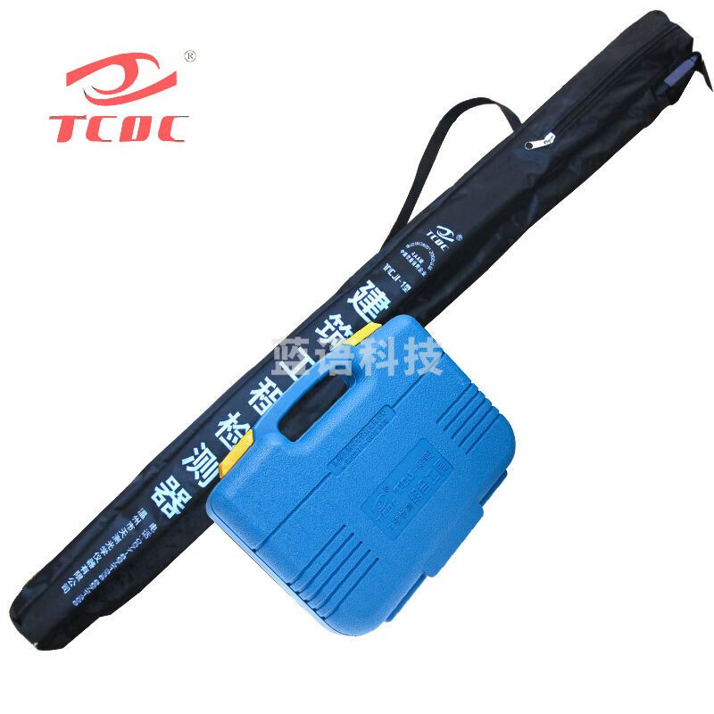 温州天测多功能建筑工程检测尺2米铝合金靠尺垂直度检测尺（验房工具 尺+工具包工9件套） 7件套工具包+2米靠尺