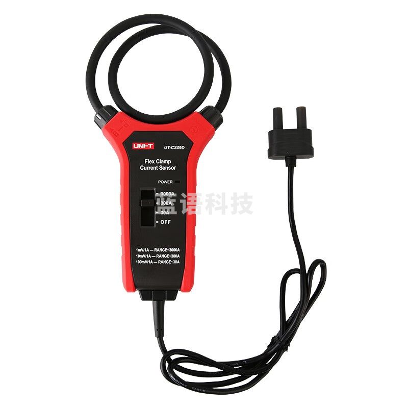优利德（UNI-T）UT-CS09D 高精度大电流柔性电流传感器探头电流探头万用表电流钳