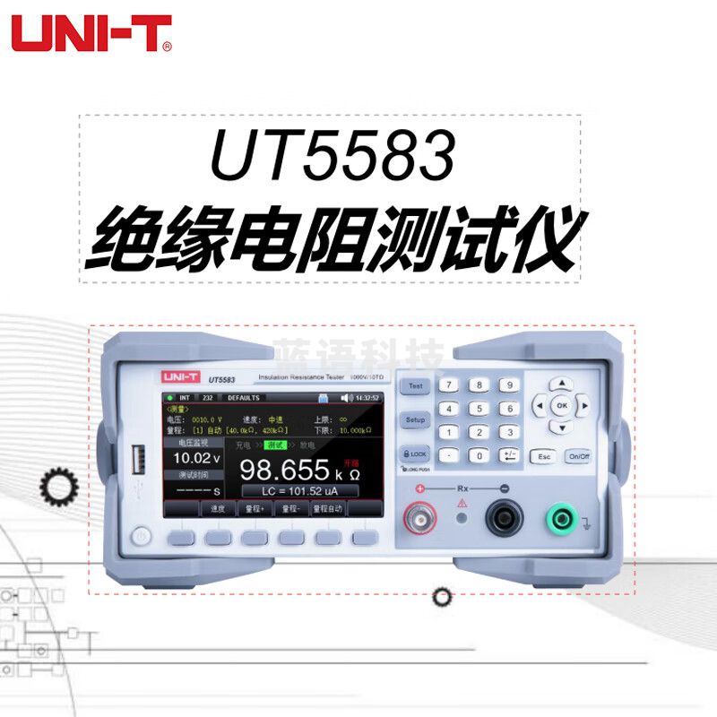 优利德（UNI-T）UT5583 绝缘电阻测试仪高精度 台式数显测试仪
