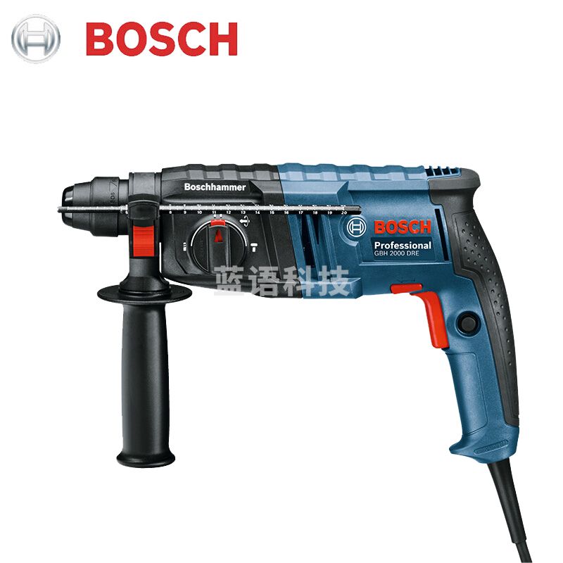 博世（BOSCH）冲击钻电锤博士电钻两三用电镐多功能家用GBH2000DRE电动工具 GBH2-28D电锤