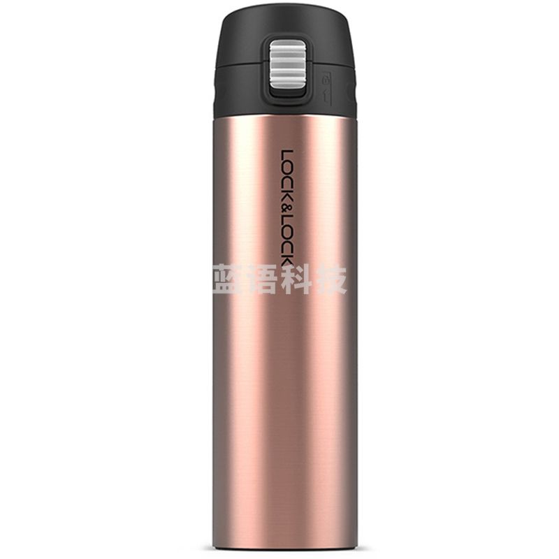 乐扣乐扣（lock&lock）缤纷弹跳盖保温杯金色390ML保温杯 杯子 LHC3222GPK