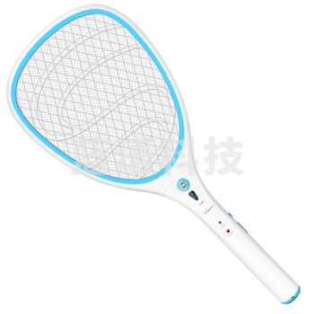 雅格 电蚊拍充电式LED灭蚊拍电苍蝇拍灭蝇拍余电提醒YG-5634