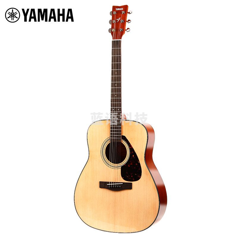 雅马哈（YAMAHA）F600 原声款 云杉木初学者入门民谣吉他圆角吉它41英寸亮光原木色