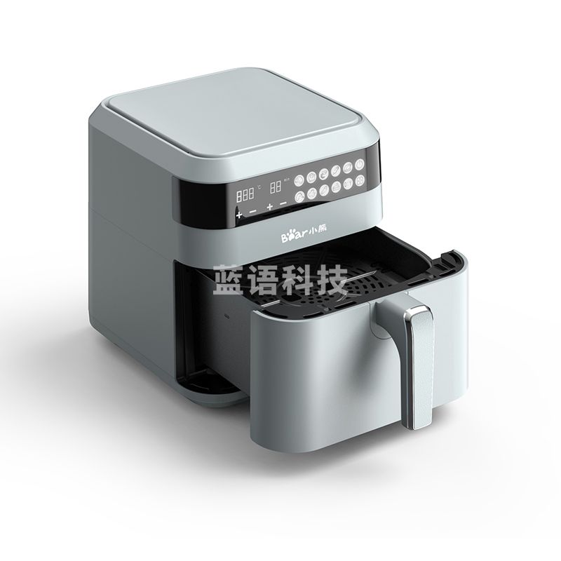 小熊（Bear） 空气炸锅 QZG-B17K1-S01 蓝灰色 电子式控制