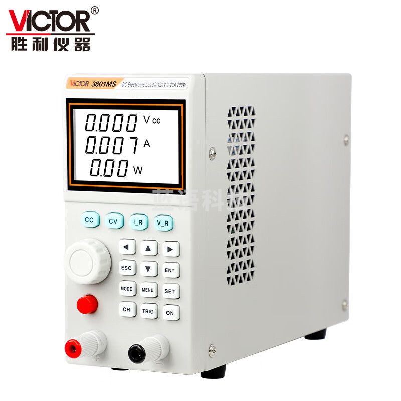 胜利仪器（VICTOR）可编程直流电子负载测试仪单通道200W 电池容量电压测试 VC3801MS